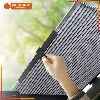 Rèm Che Nắng Kính Lái Ô Tô Tráng Nhôm Cách Nhiệt – Xếp Gọn Tiện Lợi, Sử Dụng Cho Mọi Dòng Xe