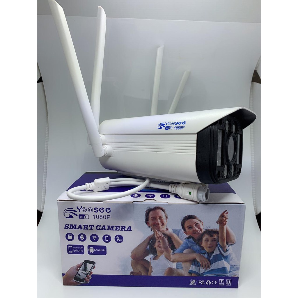 Camera IP Yoosee ngoài trời 4 Râu 3.0 Mpx XEM ĐÊM CÓ MÀU SIÊU NÉT | BigBuy360 - bigbuy360.vn