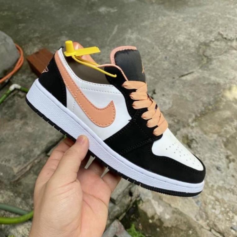 Giày thể thao Jordan 1 Milan cổ thấp, Giày JD1 low milan thấp cổ nam nữ cực chất full box bill kèm dây