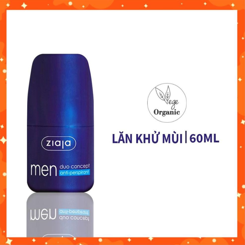 LĂN KHỬ MÙI DUO CONCEPT ZIAJA – ORGANIC DÀNH CHO NAM - 60ML | BigBuy360 - bigbuy360.vn