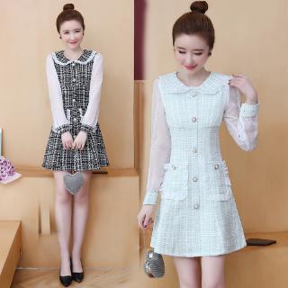 Đầm nữ dáng chữ a thanh lịch phong cách hàn quốc