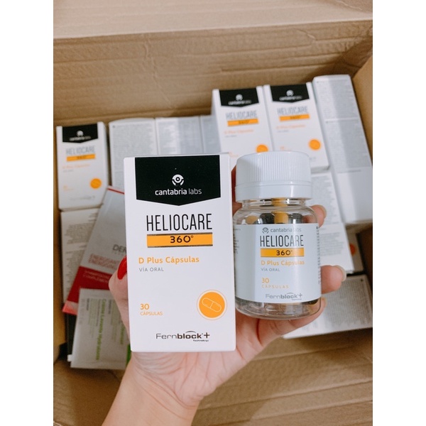 [Cóbill]Viên uống chống nắng nội sinh Heliocare