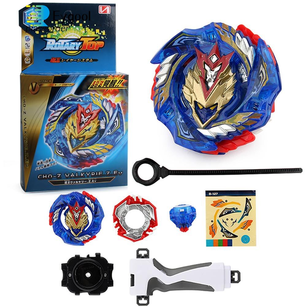 Eygool store Đồ chơi con quay bằng kim loại phong cách Beyblade Burst B-127 dành cho các bé spinner