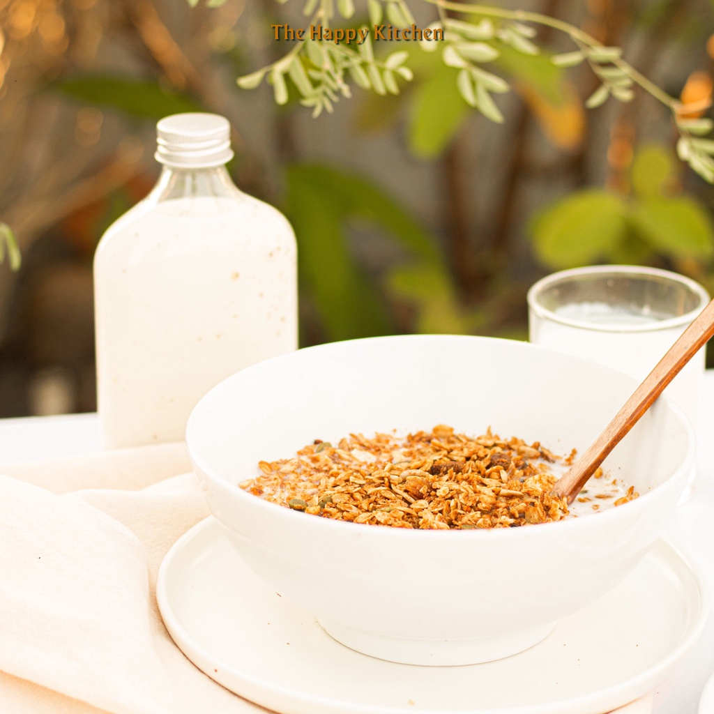 Granola SIÊU HẠT không đường dùng cho người ăn kiêng, eatclean