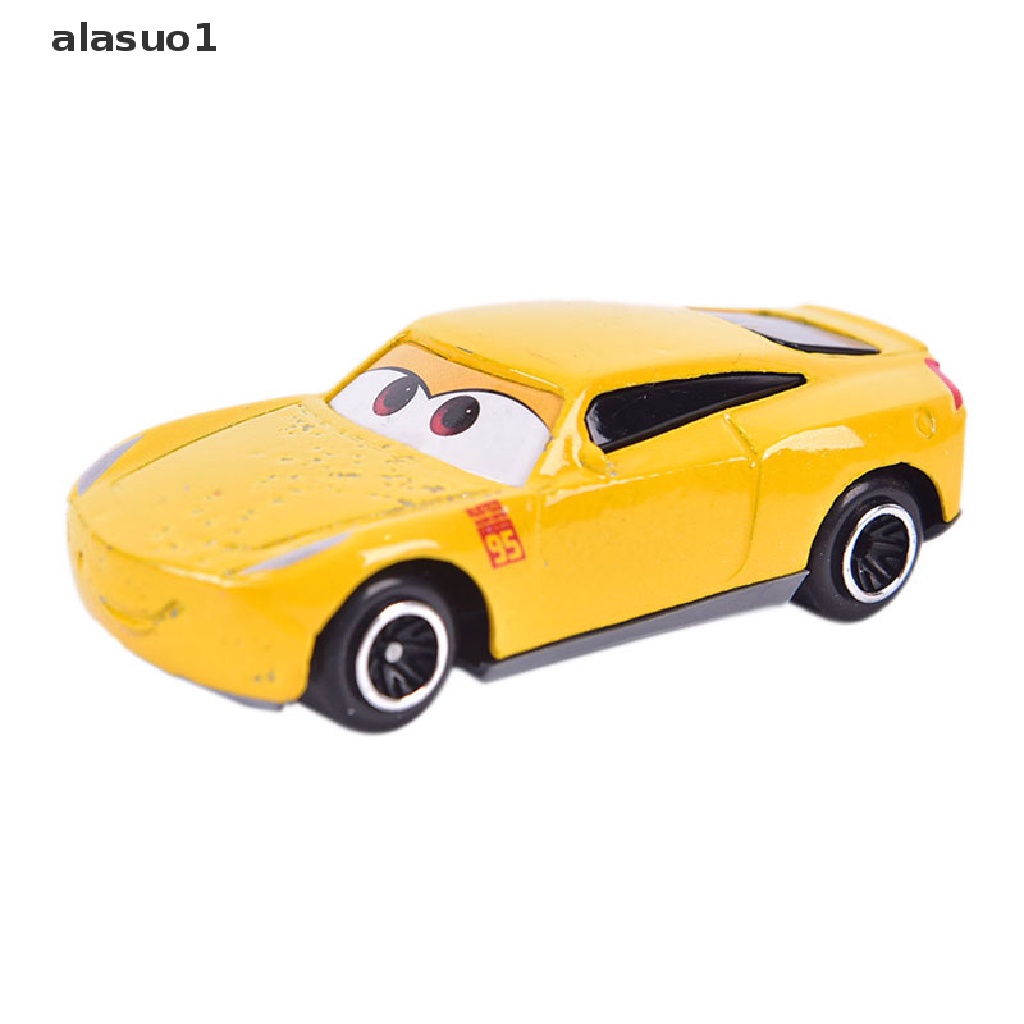 [alasuo1] Bộ 7 Mô Hình Xe Tải Tia Chớp McQueen Jackson Storm Mack Uncle Bằng Kim Loại