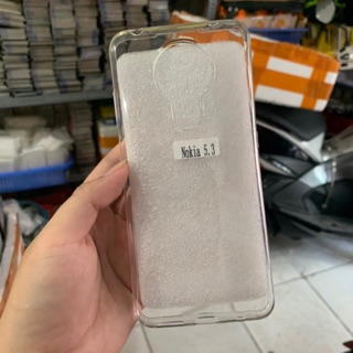 Ốp lưng silicon Nokia 5.3 / nokia 5.4 trong suốt