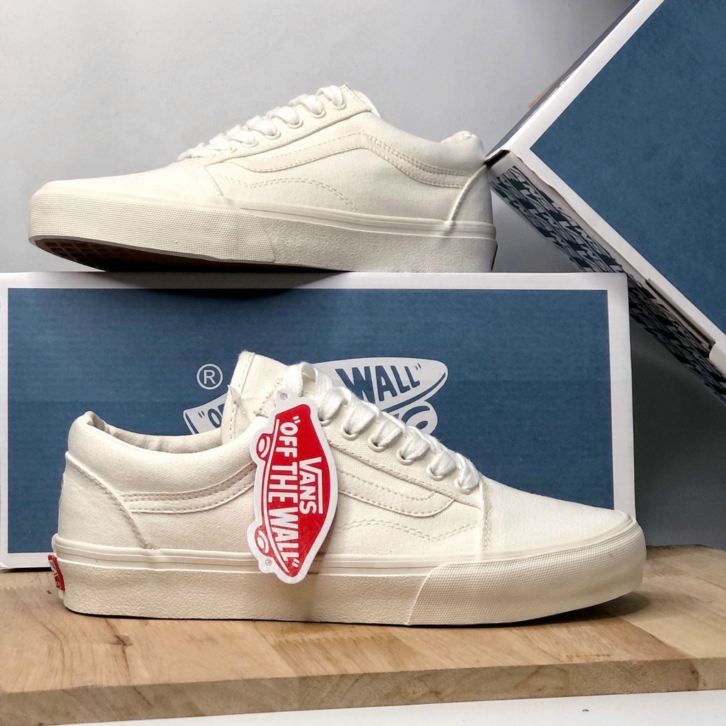 Giày 𝐕𝐀𝐍𝐒 Xanh, Classic trắng đen  nam nữ [ Full box ] Giày sneaker lười hot nhất 2022