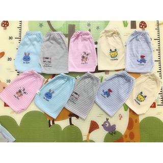 Set 5 -10 quần đùi cotton kẻ cho bé