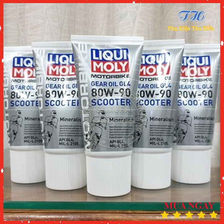 Nhớt Hộp Số Liqui Moly Moto Biker Gear Oil 80W-90 - Nhớt Láp Của Đức Cho Xe Tay Ga