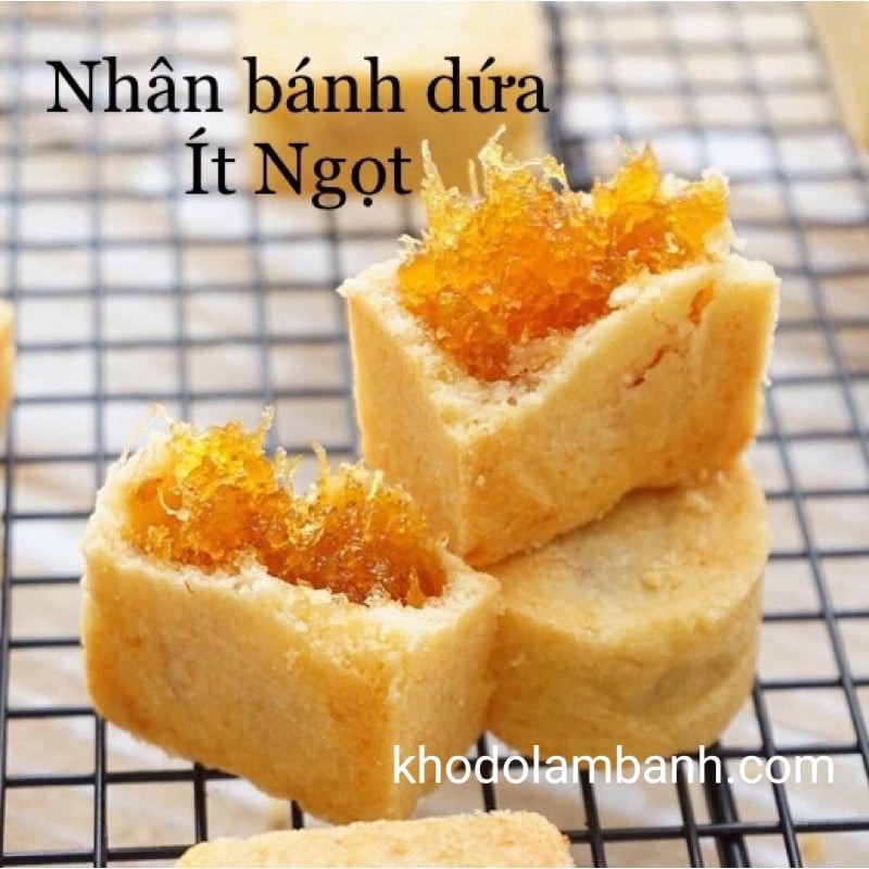 200g nhân bánh dứa ít ngọt, nhân dứa tự sên