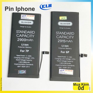 Pin Iphone dung lượng chuẩn EU như pin theo máy chính hãng cho IP 5, 5s, 6, 6s, 6+, 7, 8, x, KLH