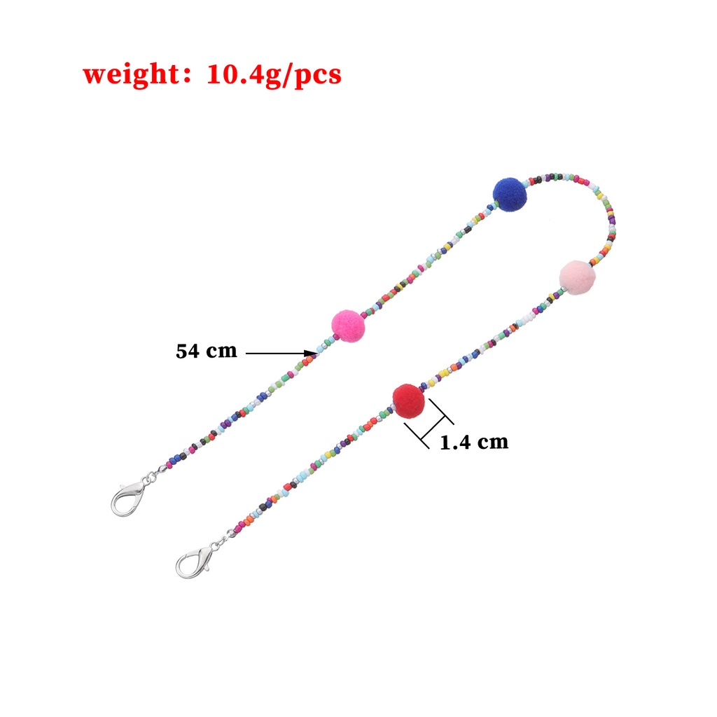 Mới Kẹp Càng Cua Giữ Mắt Kính Nhiều Màu Thời Trang