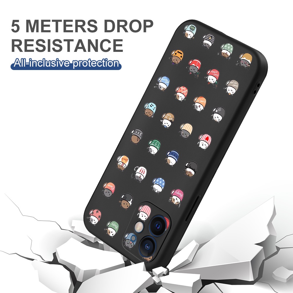 Ốp Điện Thoại Silicone Mềm In Hình Mèo TPA Cho Oneplus 8 PRO 9RT 7 PRO 7T PRO #H165