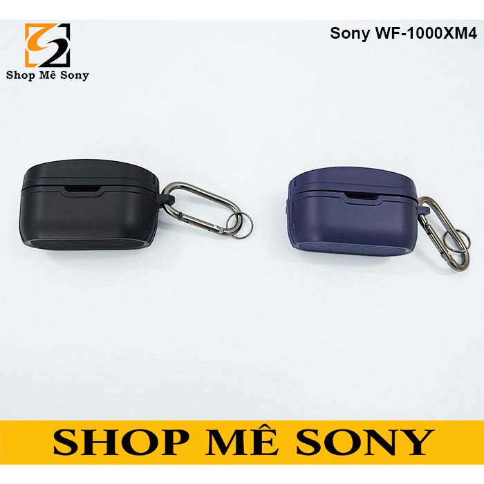 Ốp case chống sốc Sony WF-1000XM4 vân carbon - Shop Mê Sony