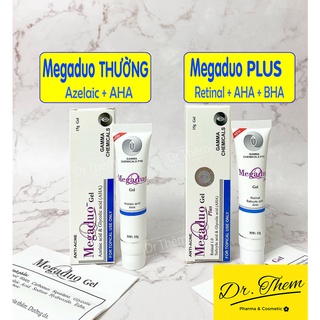 ✅[Chính Hãng] MEGADUO Gel 15g - Bản AHA và Plus Retinal 1.0 - Giảm Mụn Thâm, Trứng Cá, Dưỡng Da - New