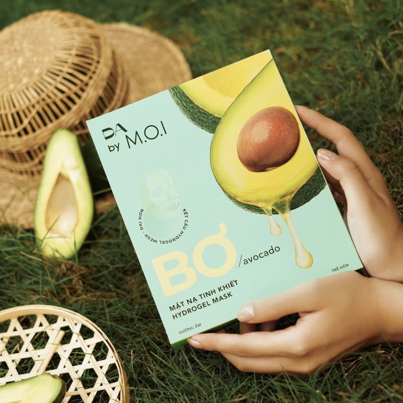 Mặt Nạ Bơ Tinh Khiết DA By MOI Cosmetics CHÍNH HÃNG Dưỡng Ẩm Trắng Sáng Trẻ Hoá Da