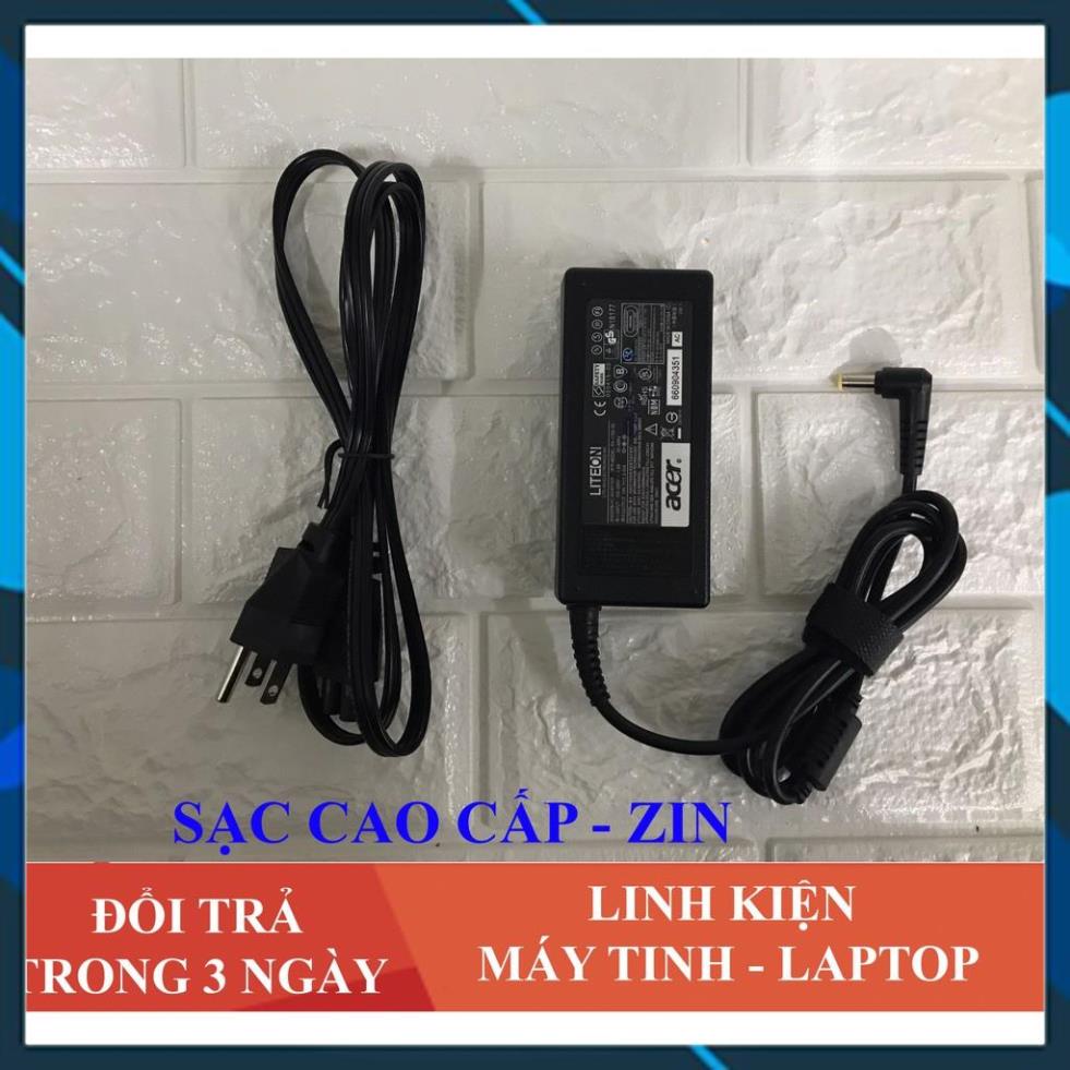 Sạc Laptop Acer 19V – 3.42A – 65W Cao Cấp ( ZIN ) Kèm Dây Nguồn [FREE SHIP ĐƠN TỪ 50K]