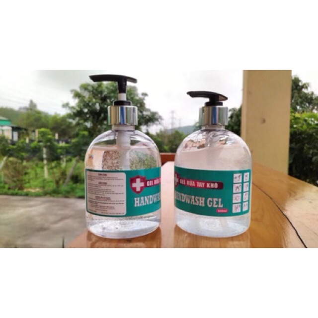 [Hàng có sẵn] Nước rửa tay Khô Sát khuẩn Handwash gel 500ml - Cam kết chuẩn công ty