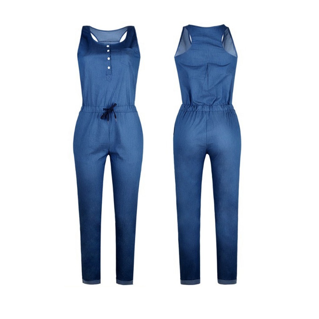 Bộ đồ bay jumpsuit cọc tay C109