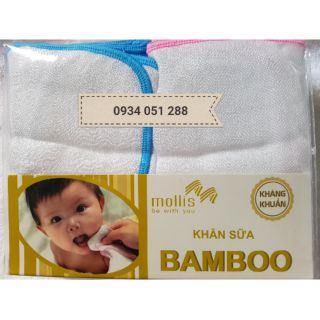 Khăn sữa tay cao cấp 25*25cm cho bé yêu #mollis_bamboo