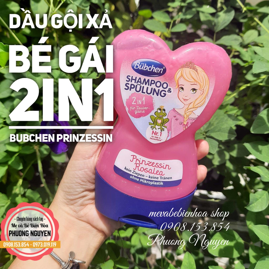 Dầu gội và xả hồng Bubchen (230ml)