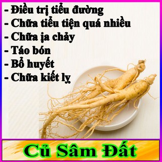 Củ Sâm Đất Khô - Loại 1 kg