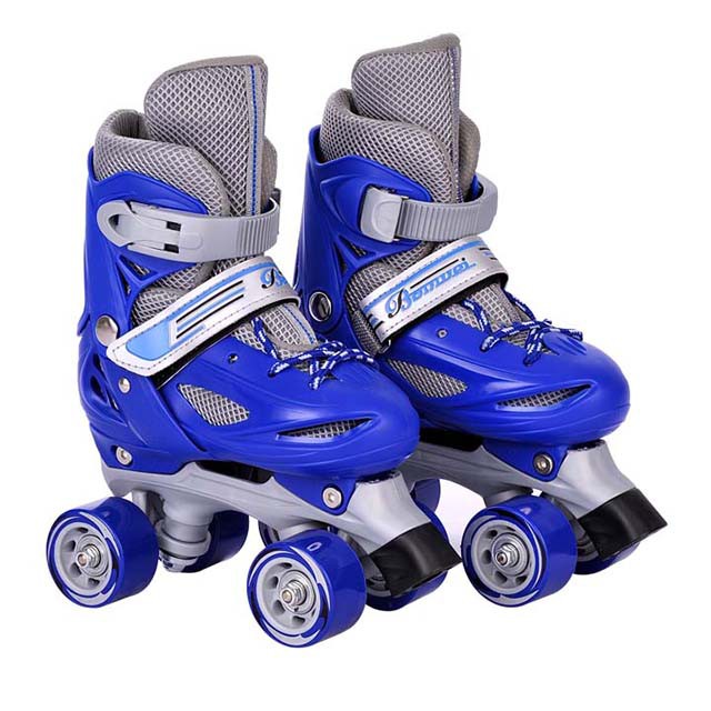 Giày Patin Trẻ Em, Patin 4 bánh 2 hàng, điều chỉnh được chiều dài