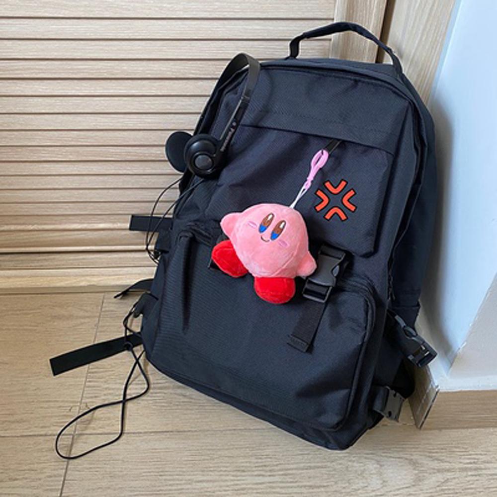 LILYES Móc Khóa Búp Bê Kirby Nhồi Bông Dễ Thương