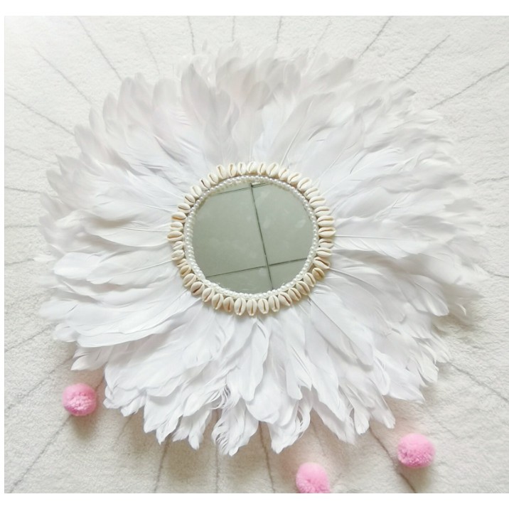 Decor trang trí treo tường bằng lông phong cách hiện đại phù hợp nhiều không gian- kích thước 40 x 40cm