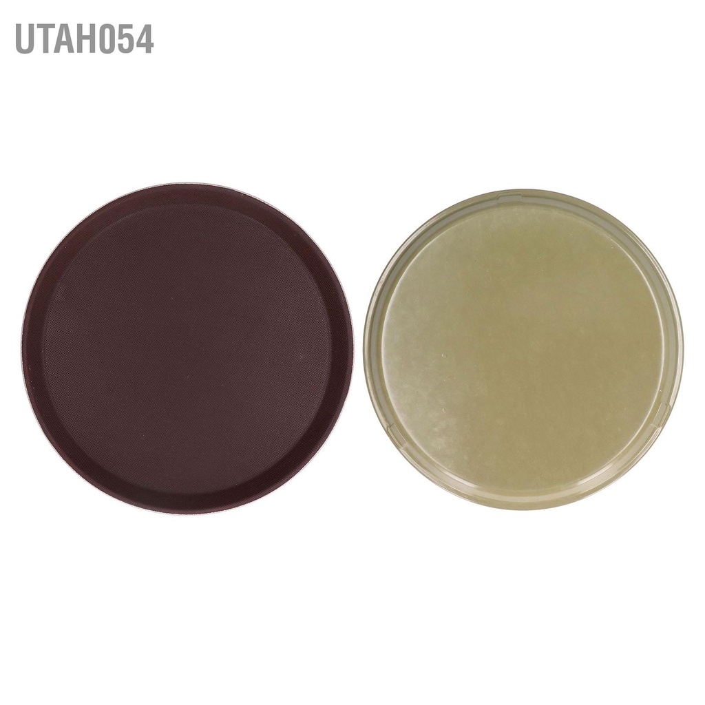 Utah054 Khay phục vụ tròn Không trượt bằng cao su sợi thủy tinh chịu nhiệt Ứng dụng rộng rãi cho quán bar nhà hàng