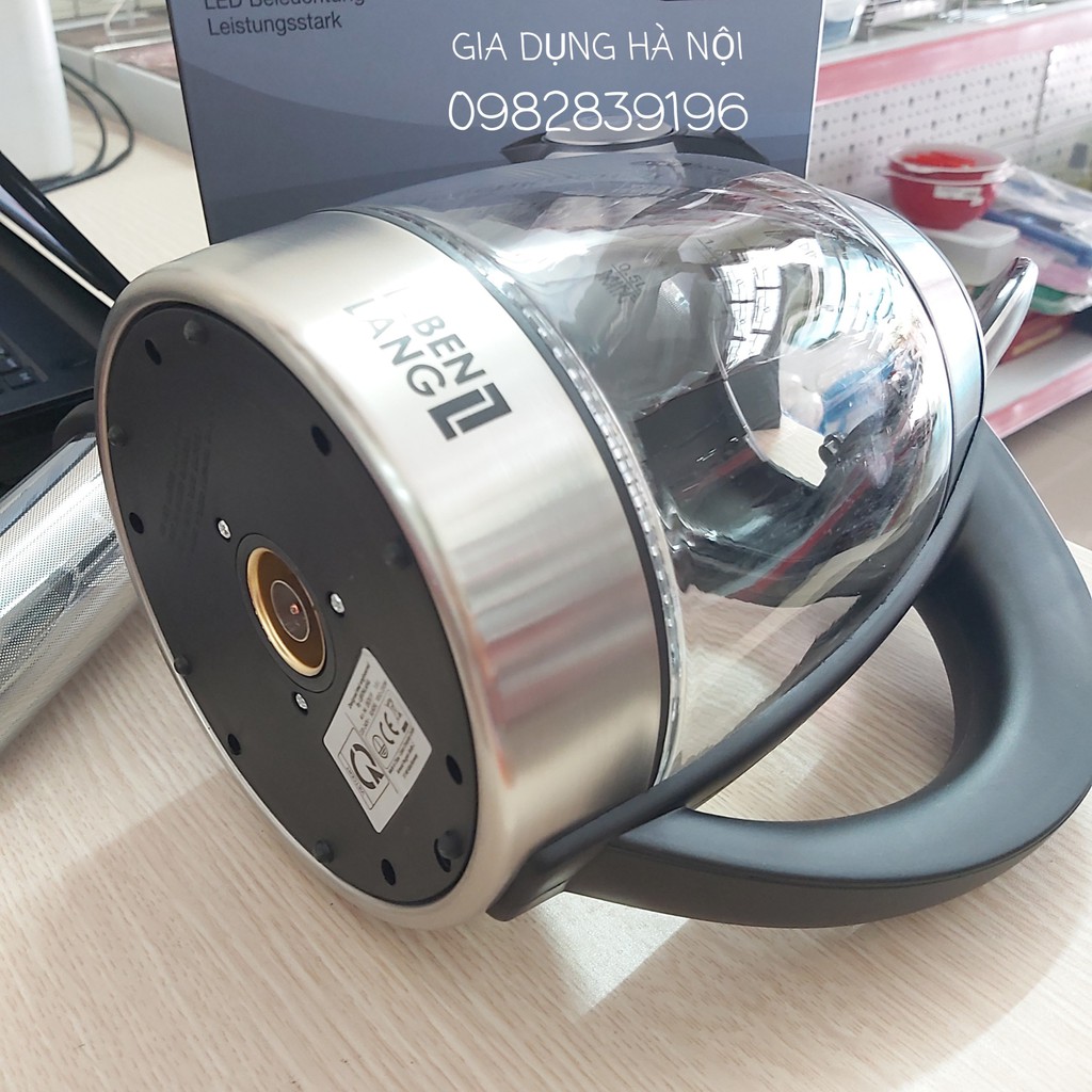 Ấm siêu tốc thủy tinh Lebenlang 2819, Sunhouse SHD1182💖 Ấm điện Happy time HTD1081 Có ảnh thật