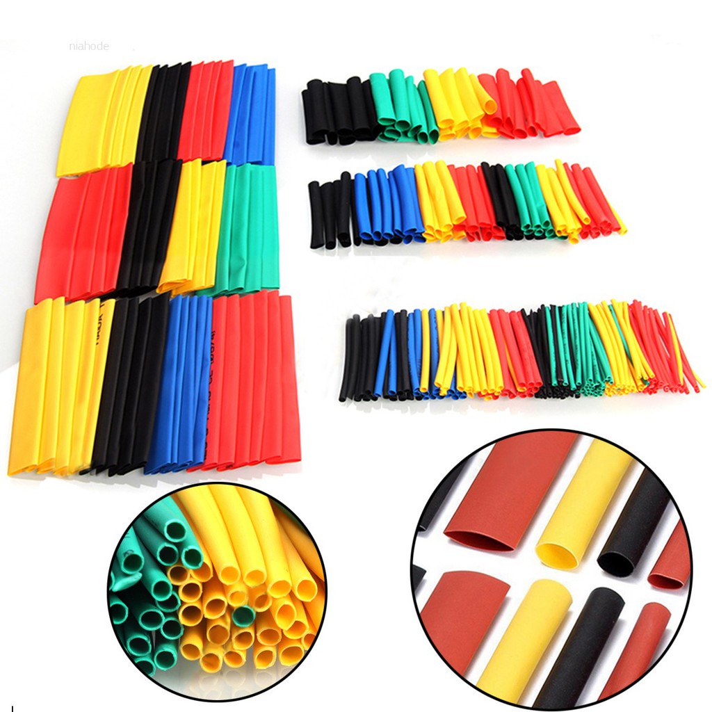 Set 328 ống nhựa 2:1 dùng để bọc dây cáp điện các loại tiện dụng