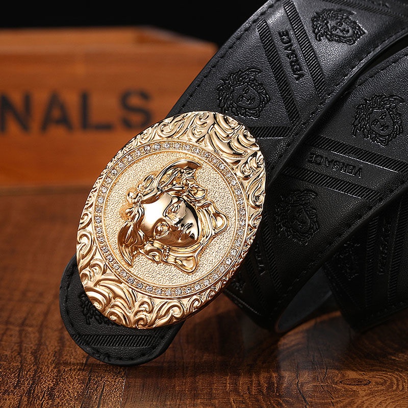 Thắt Lưng Versace Bằng Da Thuộc Thời Trang Dành Cho Nam