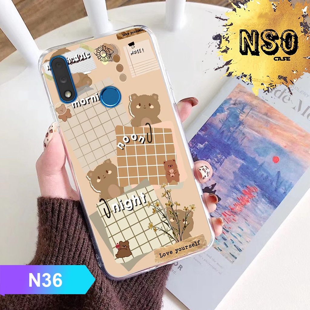 Ốp Lưng Vsmart Star 3 - Vsmart Star 4 In Hình họa tiết gấu dễ thương đẹp