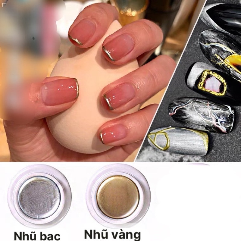 Gel kim loại, gel nhũ metan mịn