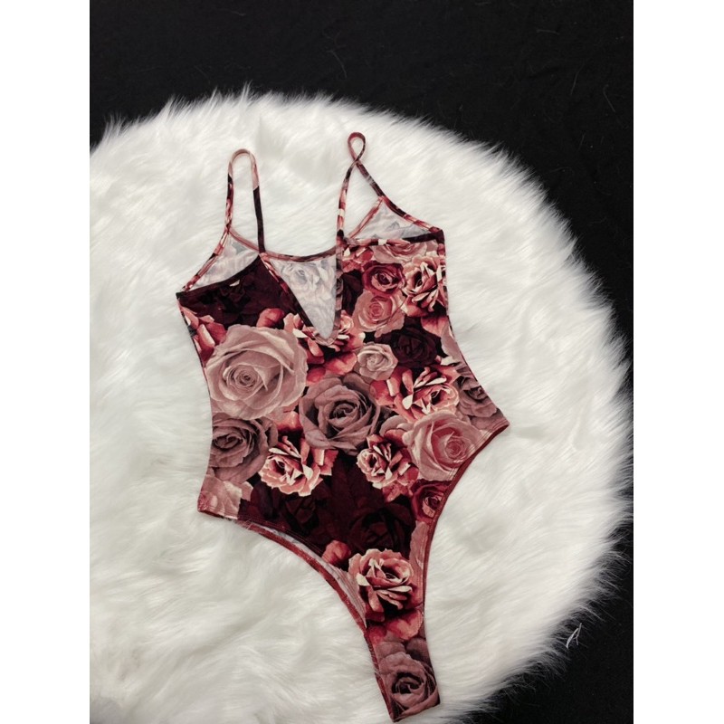 [XUẤT XỊN] Bodysuit hoa 2 dây nổi bần bật🌹 | BigBuy360 - bigbuy360.vn