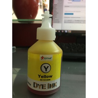 Mực in phun màu epson dye yellow 100ml