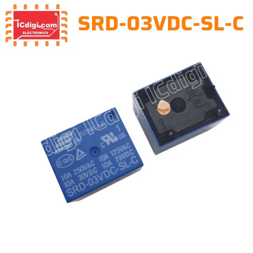 Relay rơ le Songle SRD-03VDC-SL-C 5 chân
