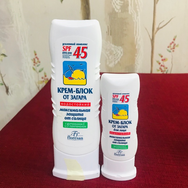 Kem Chống Nắng Dưỡng Trắng Da Kpem  SPF45 Chính Hãng Nga