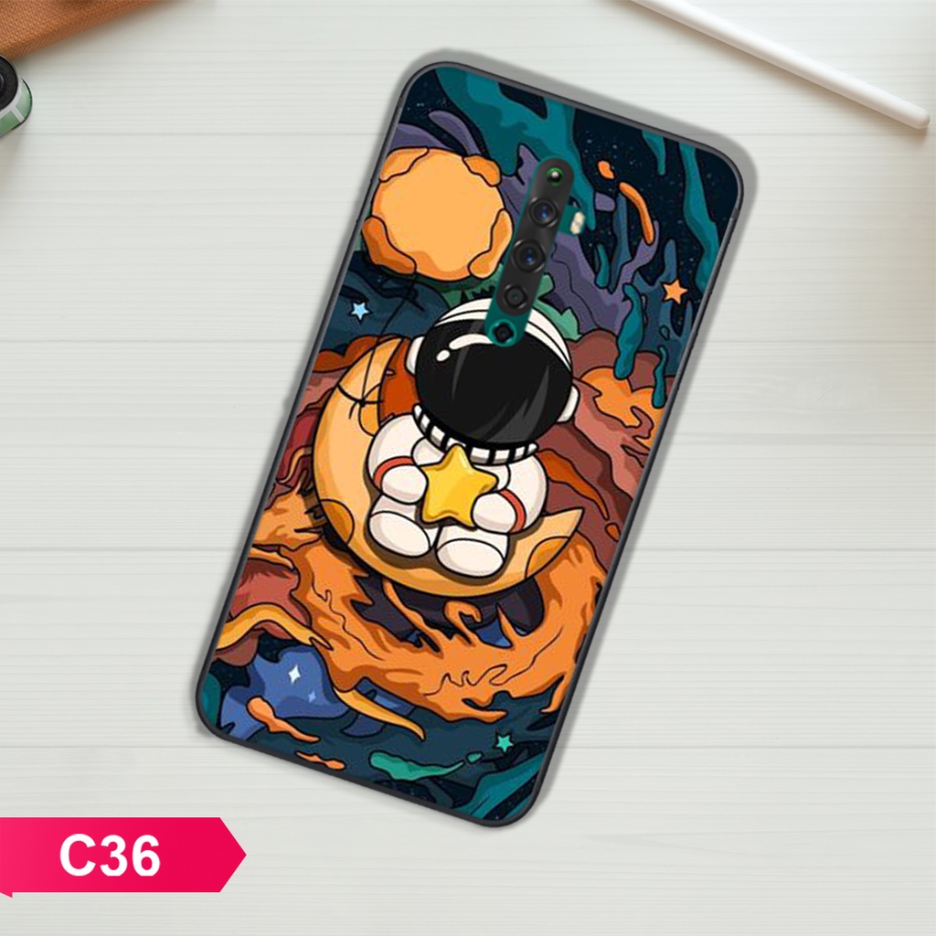 ỐP LƯNG OPPO RENO 2/RENO 2F/RENO 2Z HÌNH THỦY THỦ MẶT TRĂNG ĐÁNG YÊU