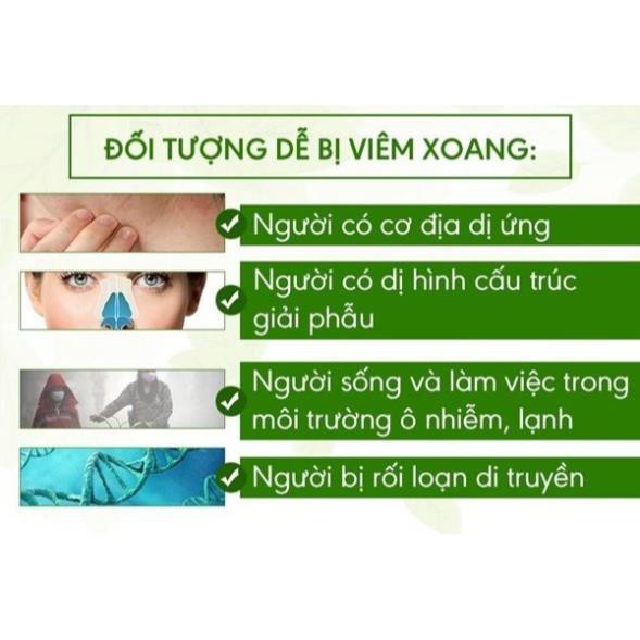 Xịt xoang HACO - Xịt xoang thảo dược giảm triệu chứng viêm xoang, viêm mũi dị ứng và sổ mũi