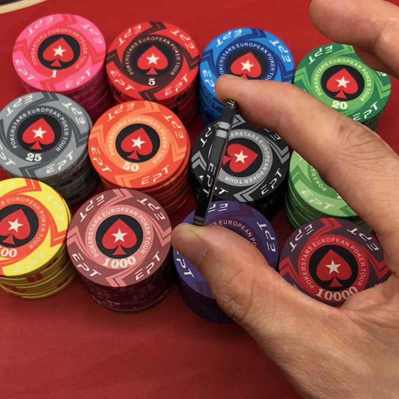 Chip Ceramic (Gốm) EPT cao cấp tiêu chuẩn casino