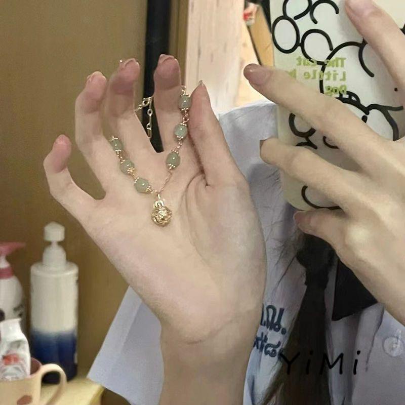 Vòng Tay Chuỗi Hạt Ngọc Trai Phong Cách Trung Hoa Cổ Điển Cho Nữ