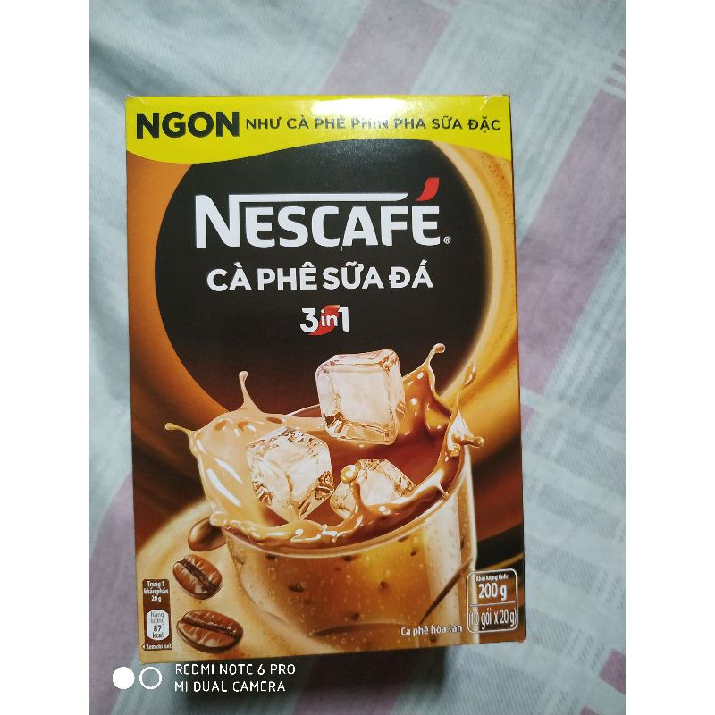 nescafe sữa đá