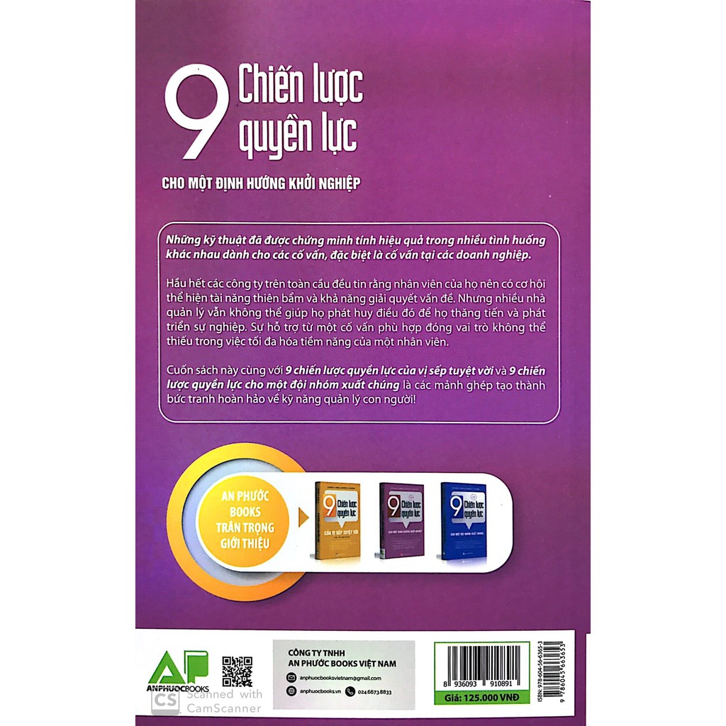 Sách 9 Chiến Lược Quyền Lực Cho Một Định Hướng Khởi Nghiệp