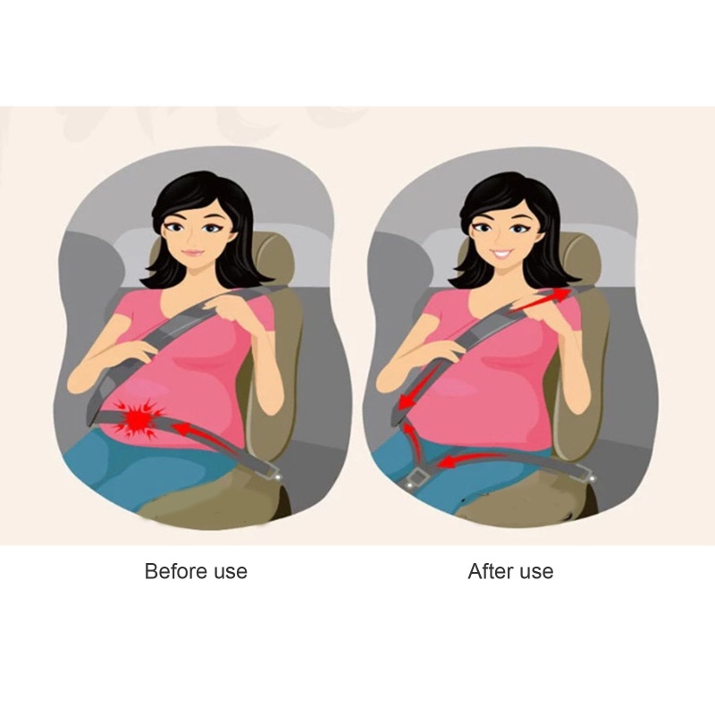 Dây Đai An Toàn Mini Có Thể Điều Chỉnh Dành Cho Mẹ Bầu