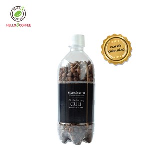 Cafe hạt CULI (PEABERRY) Hello 5 Coffee - Chai 200g