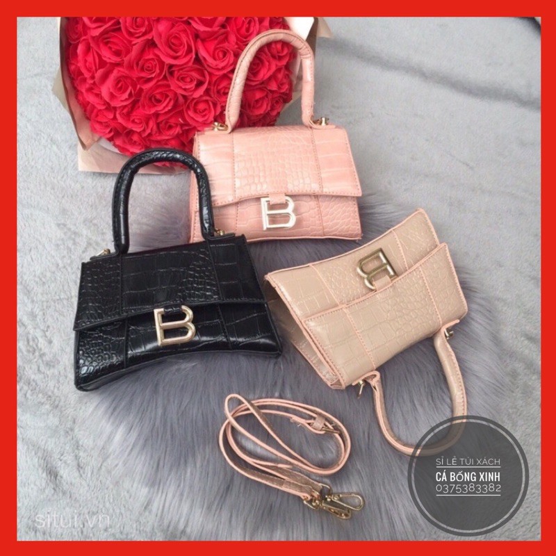 [Mã SKAMA06 giảm 8% tối đa 50K đơn 250K] Túi xách nữ balenciaga size 19 | BigBuy360 - bigbuy360.vn