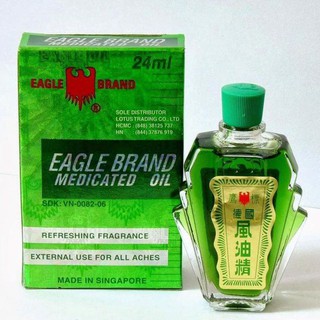 Dầu Xanh Con Ó 2 Nắp