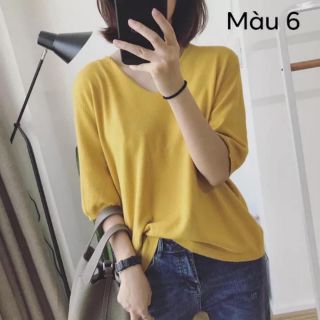 Áo len tay lỡ